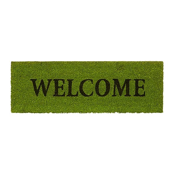 relaxdays Fußmatte schmal WELCOME, Höhe: 15 günstig online kaufen