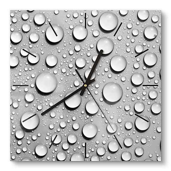 DEQORI Wanduhr 'Tanz der Wasserperlen' (Glas günstig online kaufen