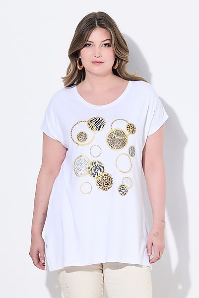 MIAMODA T-Shirt T-Shirt A-Linie Kreise mit günstig online kaufen