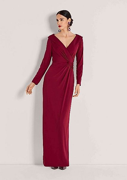 MADELEINE Maxikleid Elegantes Stretchkleid in Wickel-Optik Maxikleid mit V- günstig online kaufen