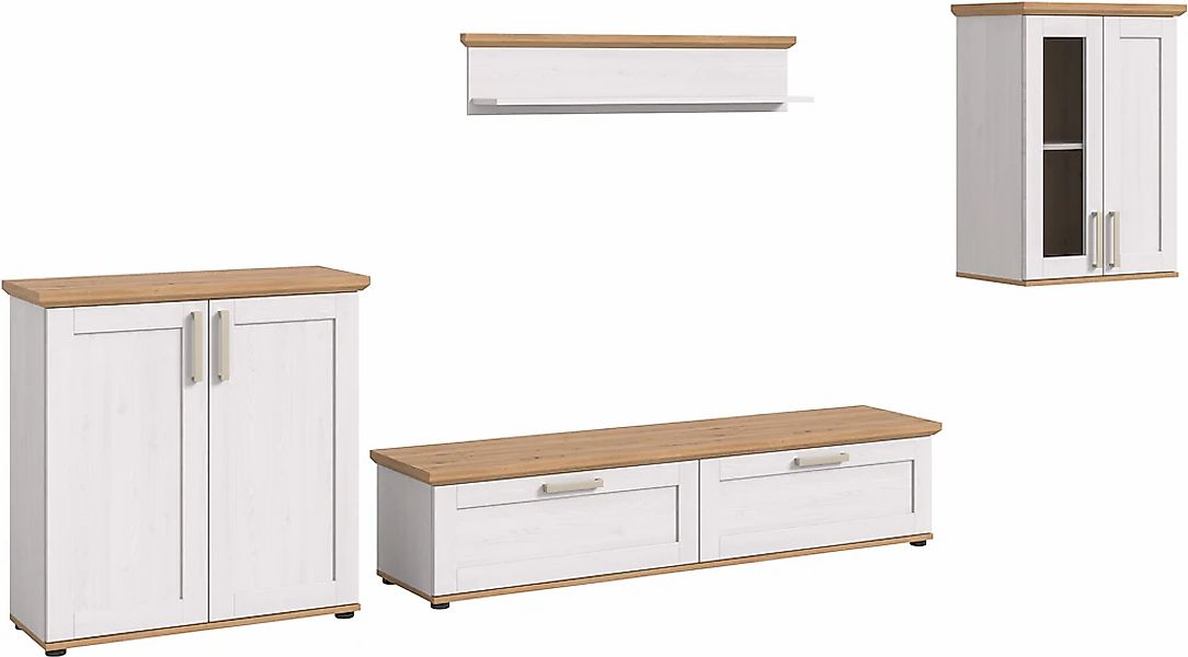 Home affaire Wohnwand "Cosenza" Set, 4 Stk. tlg. günstig online kaufen