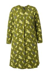 Ulla Popken Midikleid Jerseykleid Blüten A-Linie günstig online kaufen