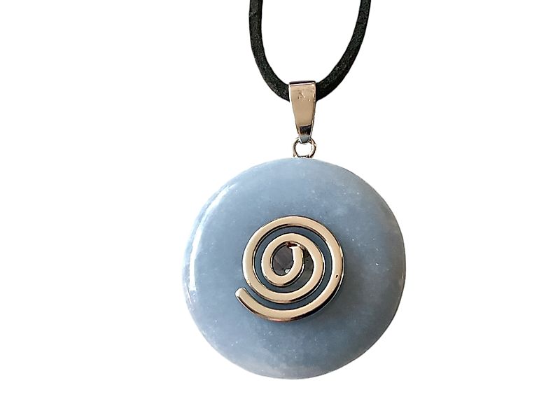 Steinfixx® Lange Kette echter Edelsteindonut 30 günstig online kaufen
