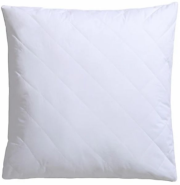 QUEENS TEXTILES Synthetikkopfkissen »Juliette« 1 Stk. tlg. Bezug versteppt günstig online kaufen