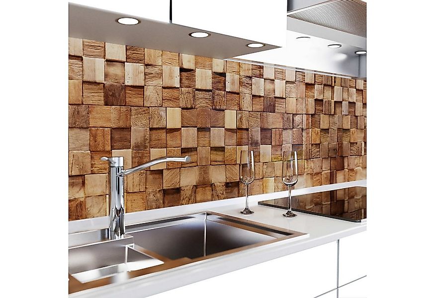 danario Küchenrückwand Folie selbstklebend - Matt - Spritzschutz Küche - ve günstig online kaufen