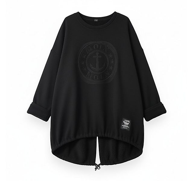 OriginalYou Longpullover Kuschelig weicher Damen Longpullover mit Ankerdruc günstig online kaufen