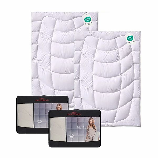 2 Stk. 100% Kamelhaarflaum Bettdecke Kamelhaar duo warm 135x200 40° günstig online kaufen