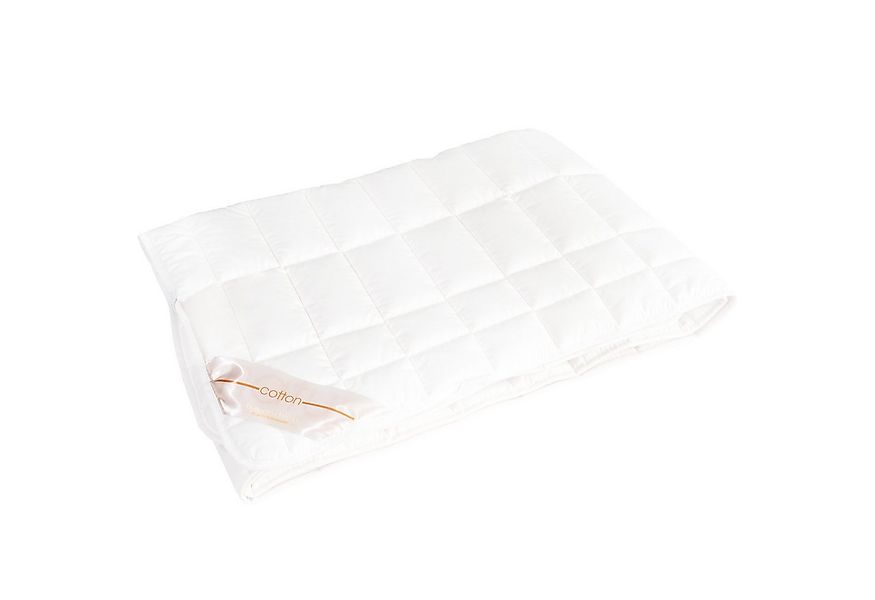 Matratzenauflage Cotton Traumschloss, Unterbett mit 4 Eckspanngummis günstig online kaufen