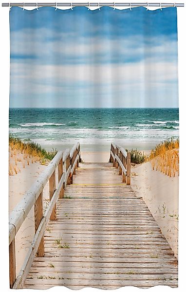 Ridder Duschvorhang Nordsee Breite 180 cm, günstig online kaufen
