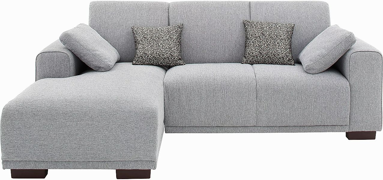 Home affaire Ecksofa "Bornholm inkl. 2 Kissen, Stellmaße 234x162 cm L-Form" günstig online kaufen