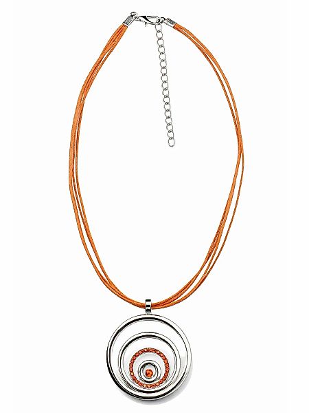 COLLEZIONE ALESSANDRO Kette mit Anhänger "Bergamo" runder Anhänger günstig online kaufen