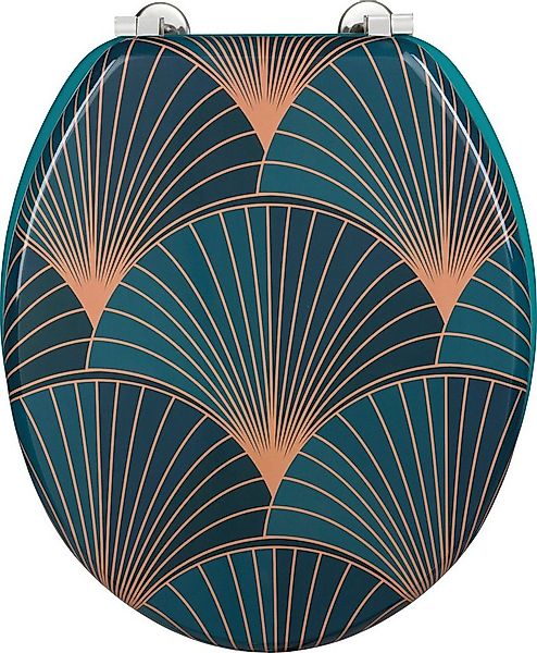 WENKO WC-Sitz Aira, aus MDF, FSC® zertifiziert, feuchtigkeitsresistent günstig online kaufen