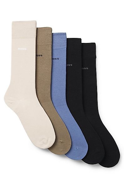 BOSS Socken 5P Uni Color CC (5-Paar) in klassischer Unifarbe günstig online kaufen