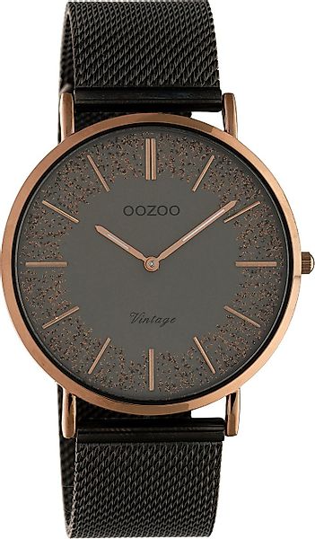 OOZOO Quarzuhr Vintage Damenuhr C20139 Dunkel-Rosé günstig online kaufen