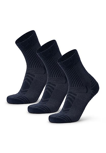 DANISH ENDURANCE Basicsocken Merino Hiking Light (3-Paar) Leicht & gepolste günstig online kaufen