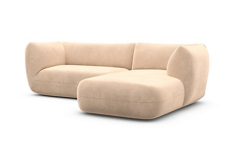Sofa Dreams Ecksofa Stoff Eckcouch Polstersofa Eck Sofa Madrid L Form kurz, günstig online kaufen