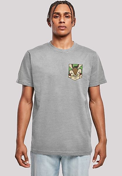 F4NT4STIC T-Shirt "Looney Tunes Face Faux Pocket" Print günstig online kaufen