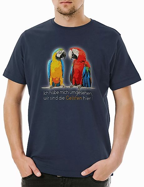 Urban Backwoods Print-Shirt Die Geilsten Herren günstig online kaufen