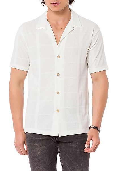RedBridge Kurzarmhemd mit Reverskragen – Luftiger Stoff, Knopfleiste, Somme günstig online kaufen