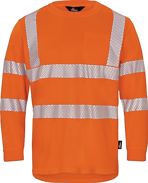 vizwell Langarmshirt Warnschutz Langarm-Shirt mit UV günstig online kaufen