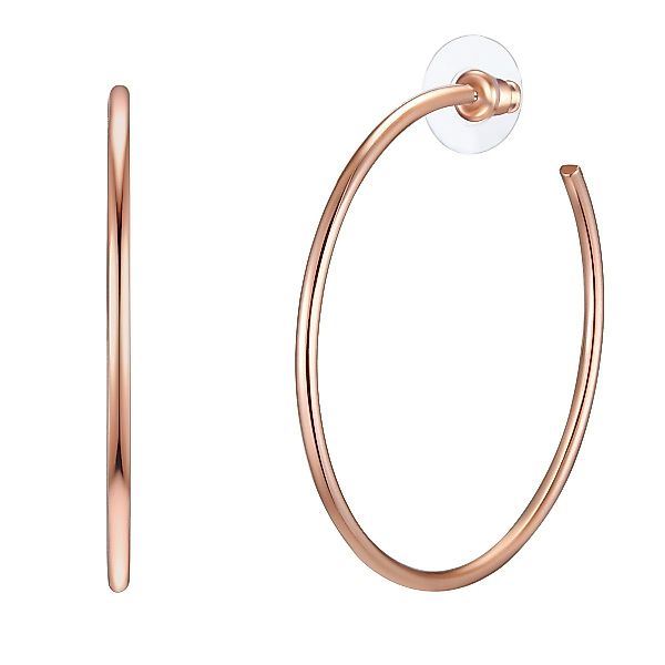 Lulu & Jane Paar Creolen roségold günstig online kaufen