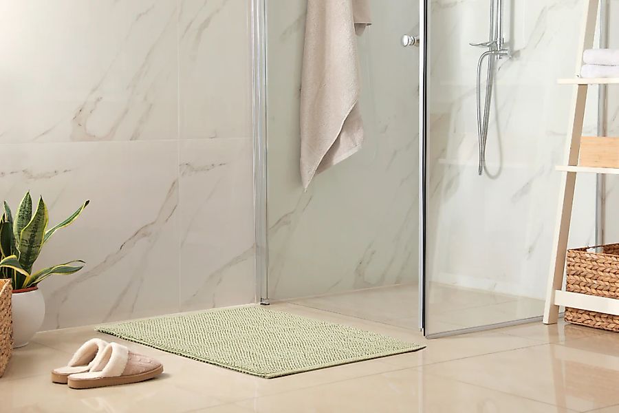 LUXOR living Badematte "Atlanta, 50x80 cm" Höhe 10 mm beidseitig nutzbar  f günstig online kaufen