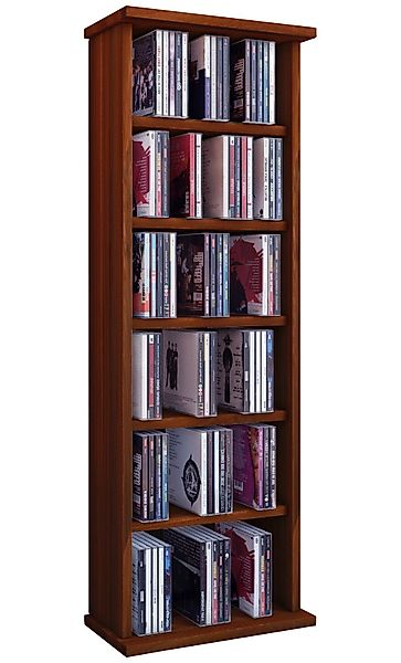 VCM CD-Regal Holz CD DVD Stand günstig online kaufen