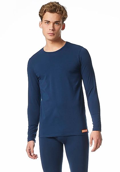 Bruno Banani Unterhemd "Warm Up" mit kontrastfarbenen Markenlabel günstig online kaufen