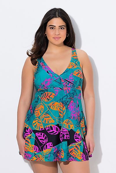 Ulla Popken Badekleid Badekleid Blätter Softcups günstig online kaufen