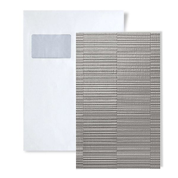 Wallface 1 MUSTERSTÜCK S-24961 DIN A5 Wandpaneel MUSTER NOTCH Silver günstig online kaufen