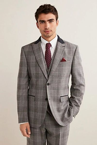 Next Jackenblazer Karierter Anzug im Tailored Fit: Sakko (1-tlg) günstig online kaufen