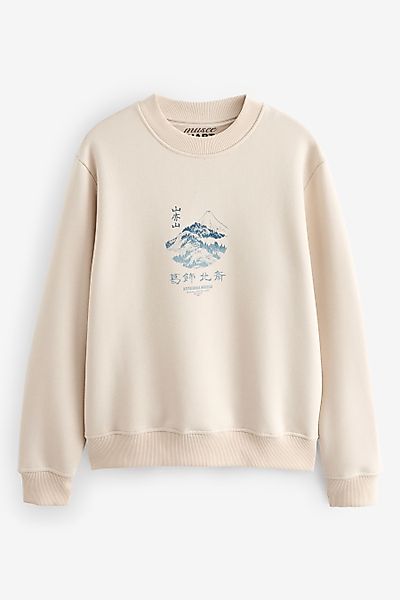 Next Sweatshirt Hokusai Sweatshirt mit Grafik günstig online kaufen