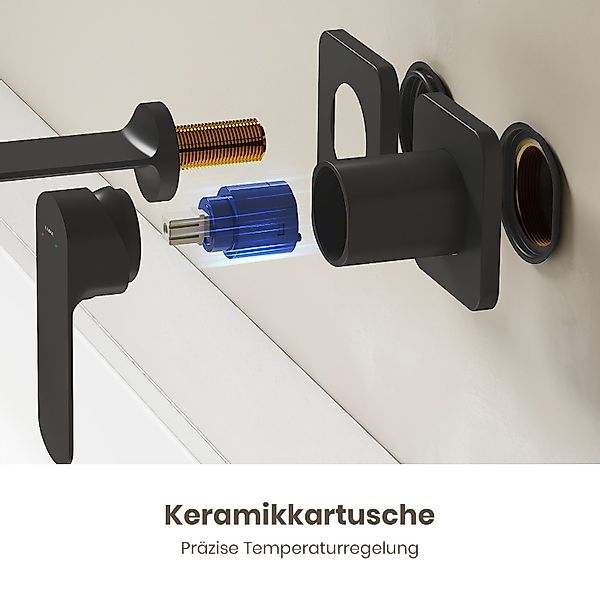 EMKE Unterputzarmatur Unterputz Küchenarmatur Wandarmatur Küche günstig online kaufen