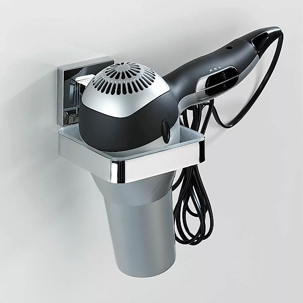 home24 Haartrocknerhalter Vacuum-Loc Quadro günstig online kaufen