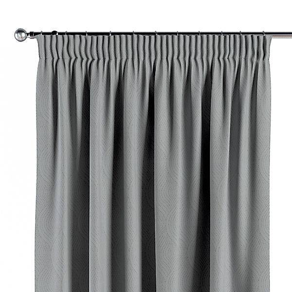 Vorhang mit Kräuselband, grau, Blackout (verdunkelnd) (269-19) günstig online kaufen