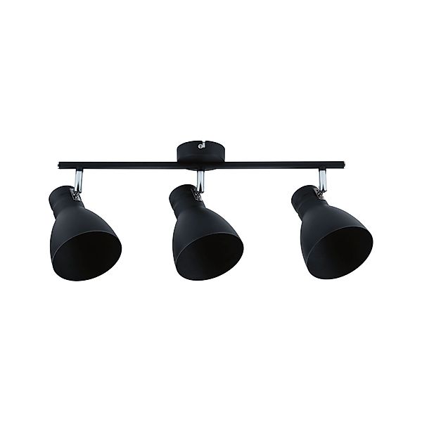 Paulmann "Spotlight Davy E27 230V max. 3x20W dimmbar Schwarz" günstig online kaufen
