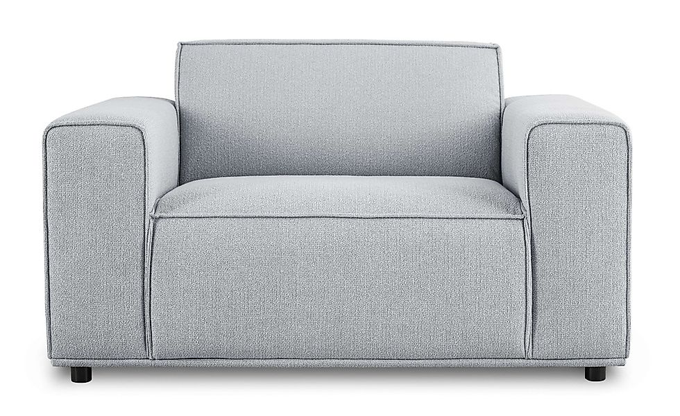 Home affaire Loveseat »Avelin, 1.5 Sitzer, 140 cm, Chenille, Struktur-Boucl günstig online kaufen