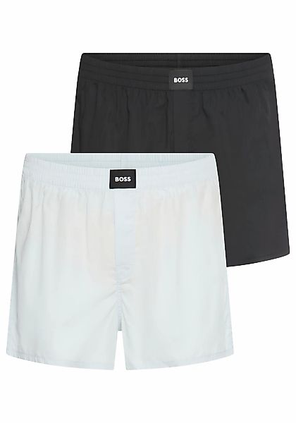 BOSS Boxer "2P Boxer S. CW Peach" Packung, 2er, 2 Stk. mit BOSS Logopatch a günstig online kaufen