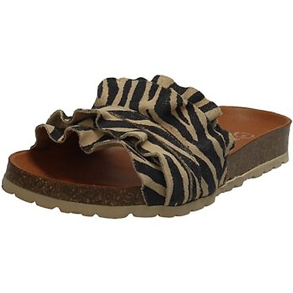 Verbenas  Pantoffeln Pantoletten Rocio Serraje Camel Rocio Serraje Camel günstig online kaufen