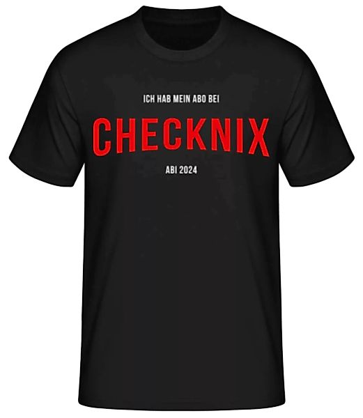 Checknix · Männer Basic T-Shirt günstig online kaufen