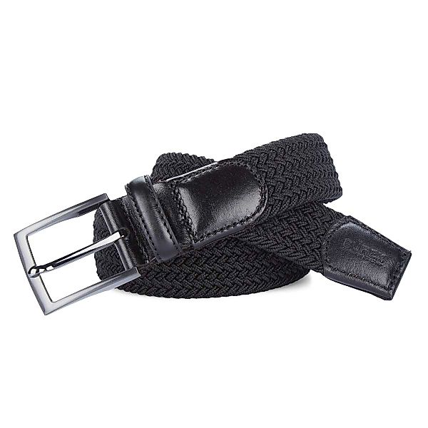 Eurex by Brax Stretch-Gürtel mit Flechtmuster Farbe schwarz/schwarz Größe: günstig online kaufen