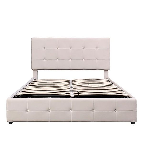 Gotagee Polsterbett Doppelbett Hydraulisch Bettstauraum Samtstoff Jugendbet günstig online kaufen