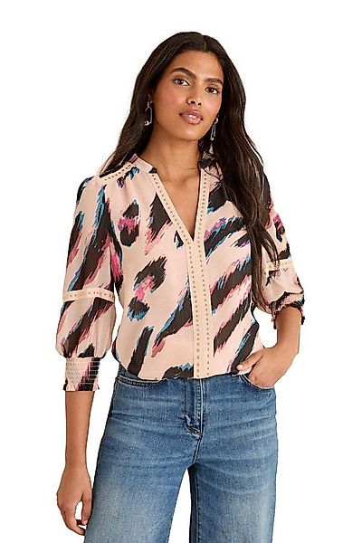 Love & Roses Langarmbluse Love & Roses Bluse mit 3/4-Ärmeln, Regular (1-tlg günstig online kaufen