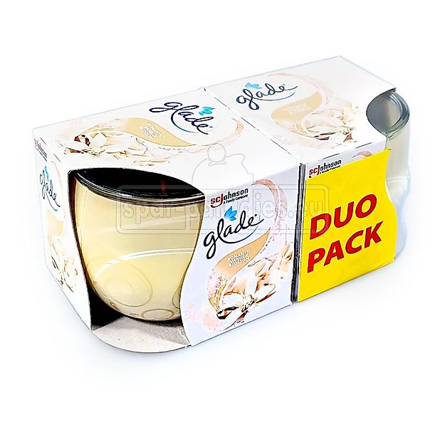 SC JOHNSON Duftkerze Glade by brise Duftkerze Romantic Vanilla Blossom Duo- günstig online kaufen