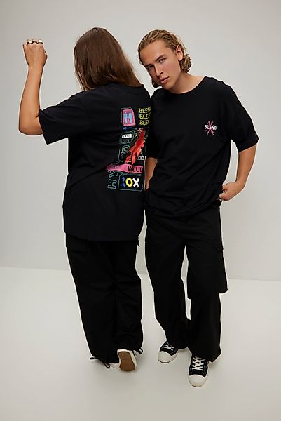 Studio Untold T-Shirt T-Shirt oversized Rückenprint günstig online kaufen