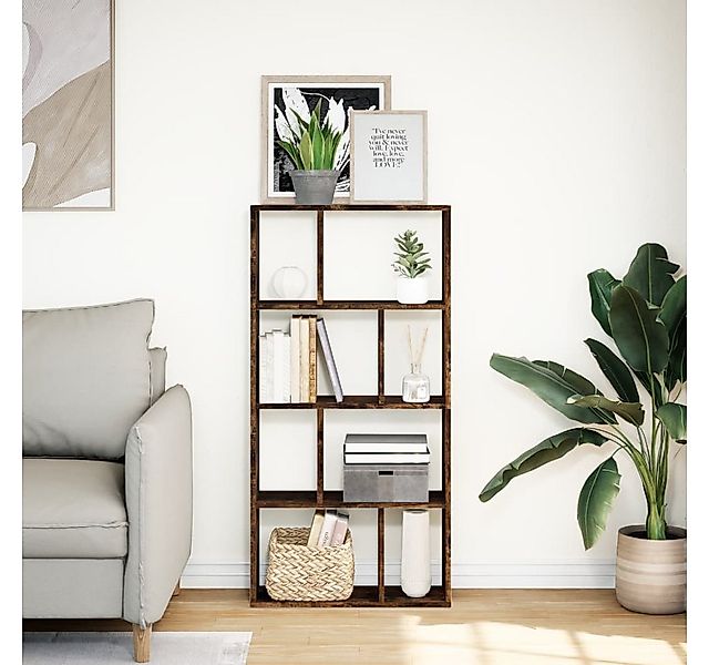 vidaXL Bücherregal Bücherregal Räuchereiche 60x20x120,5 cm Holzwerkstoff, 1 günstig online kaufen