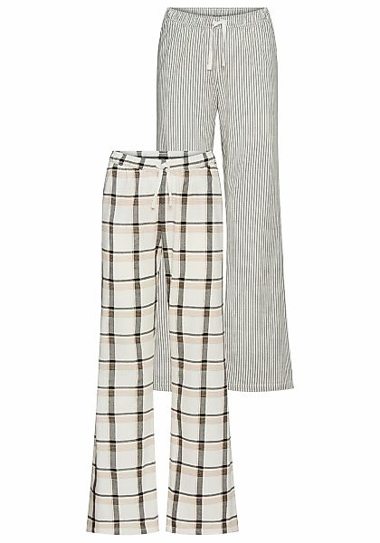 Vivance Dreams Pyjamahose mit Karos oder Streifen günstig online kaufen