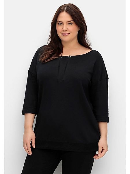 Sheego Sweatshirt Große Größen in bequemer günstig online kaufen