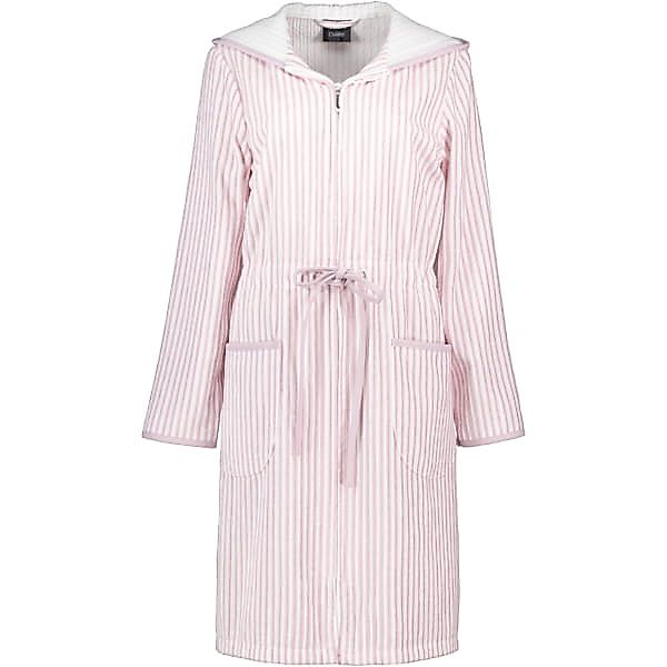 Cawö - Damen Bademantel kurz Kapuze TG RV 6416 - Farbe: malve - 22 - M günstig online kaufen