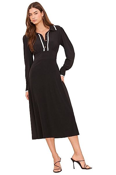 LIPSY Midikleid Lipsy Langärmeliges Midi-Hemdkleid, Regular (1-tlg) günstig online kaufen